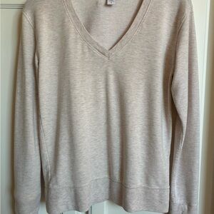 Athleta Women's Sunrise V Neck Sweatshirt size Small